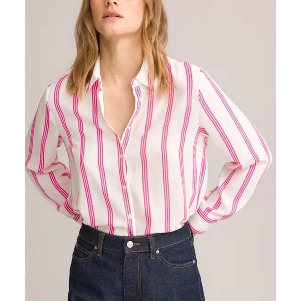 🌟HOST PICK🌟ARITZIA NOISY MAY Striped Button Down Shirt
